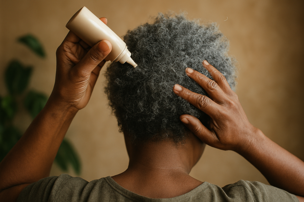 Cheveux crépus blancs : soins, camouflage et routine d’entretien adaptée