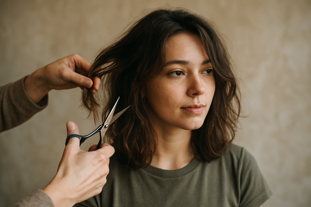 Coupe intermédiaire pour laisser pousser les cheveux : le guide des coupes et soins