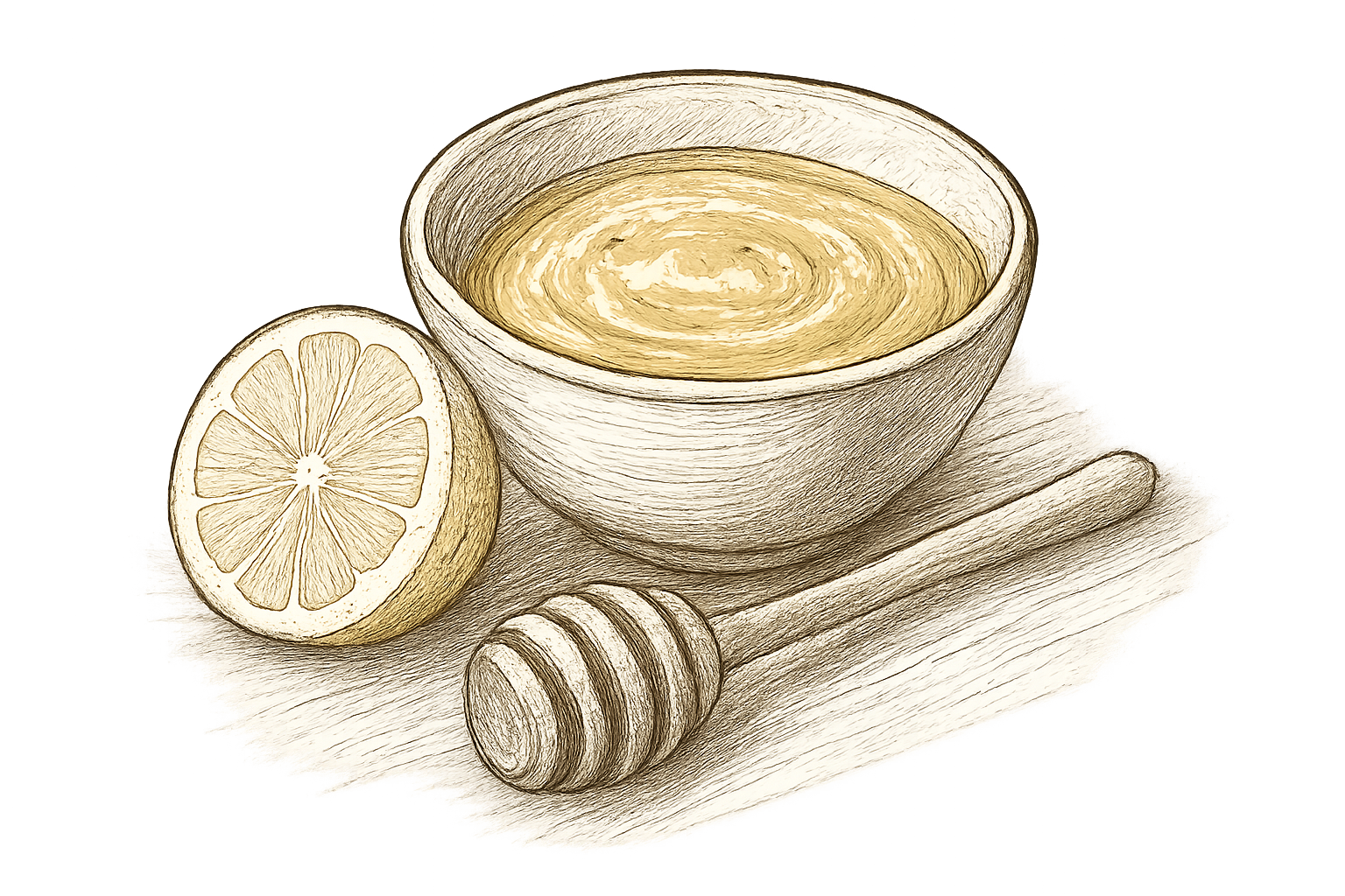 masque miel citron visage