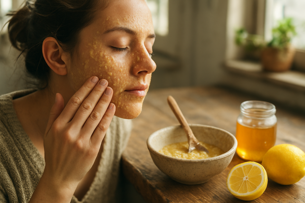 Masque Visage Miel-Citron : Recette Maison pour un Teint Éclatant