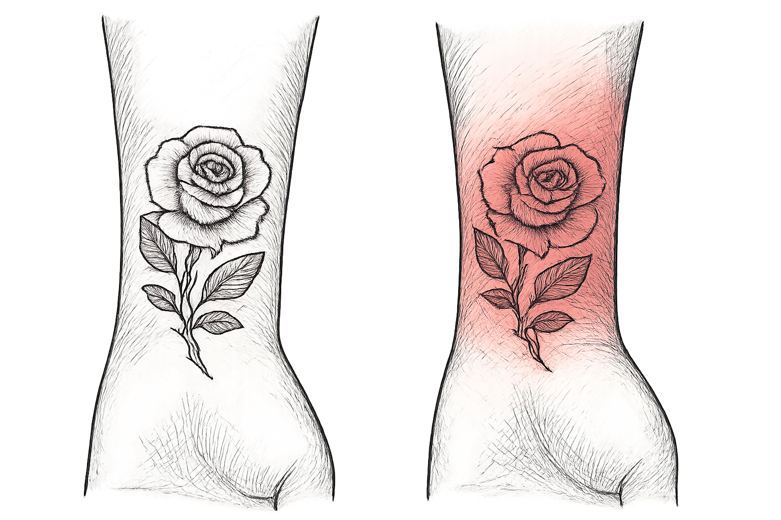 mauvaise cicatrisation tatouage