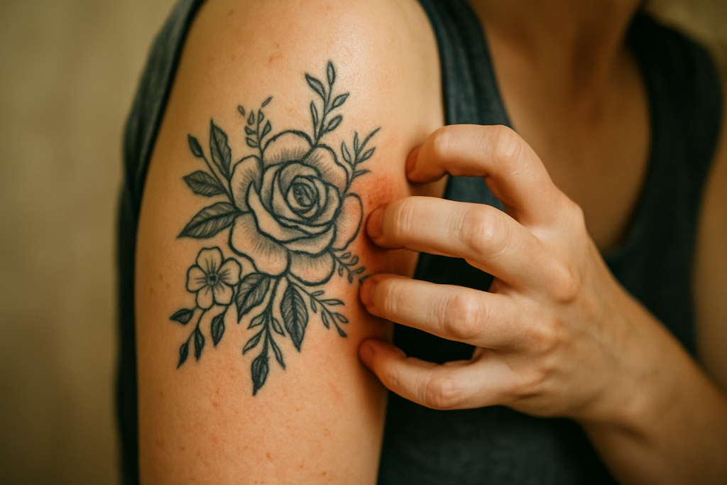 Pourquoi mon tatouage gratte encore après 1 an ? Les causes ne sont pas à ignorer