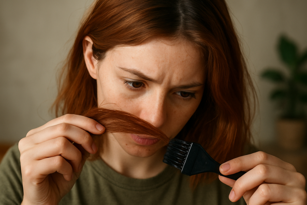 Quelle coloration choisir pour enlever les reflets roux ? Nos solutions