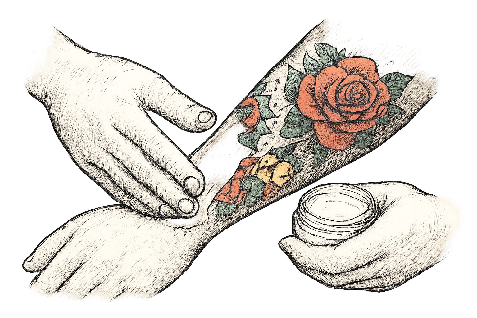 quelle creme apres tatouage