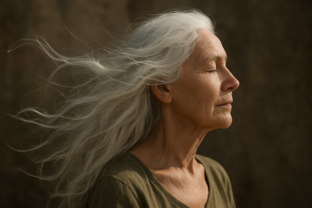 Rêve de cheveux blancs : signification spirituelle et symbolique de la sagesse