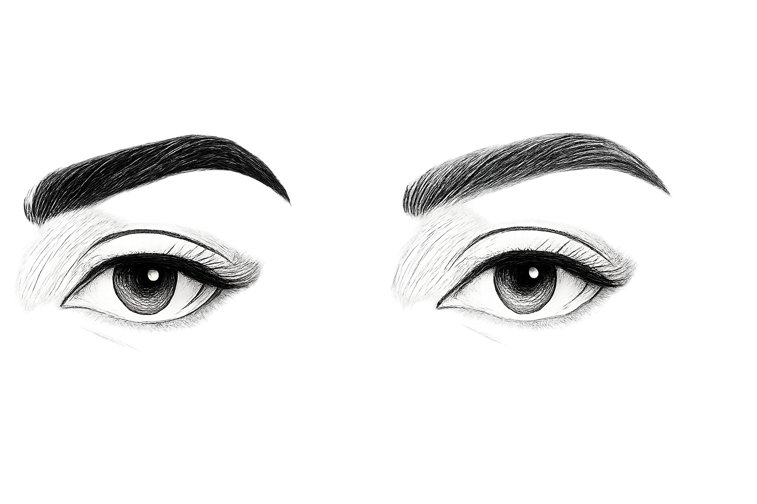 sourcils ratés