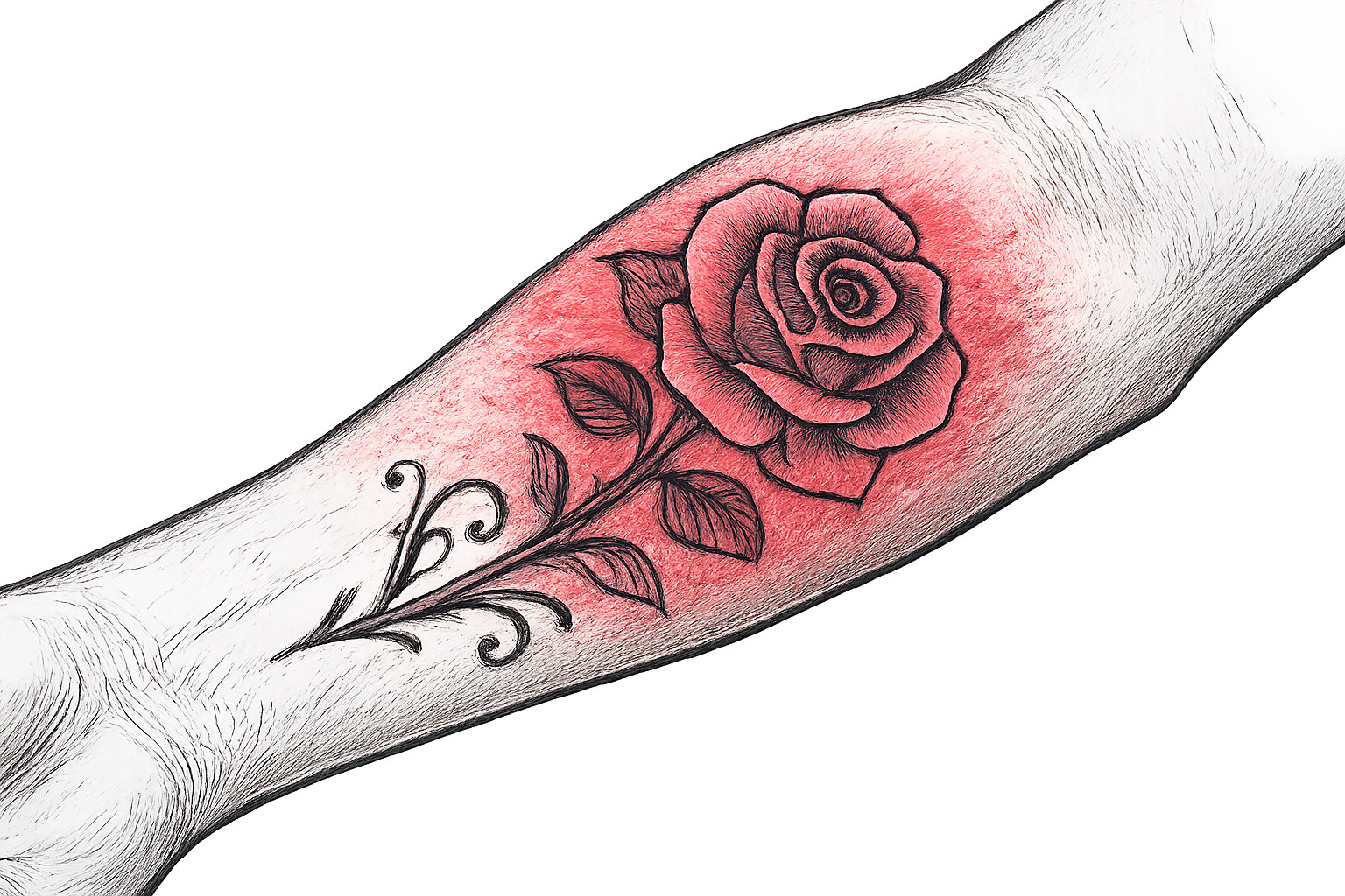 tatouage qui gratte après 1 ans